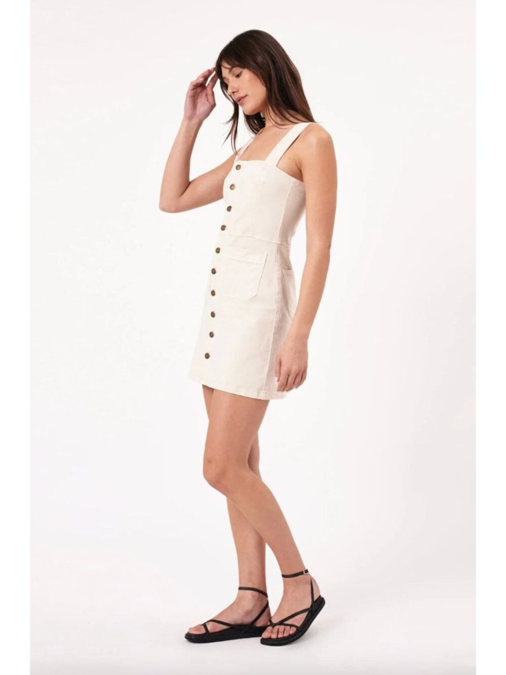 Rolla's Sailor Mini Dress Off White Womens Size 12/L